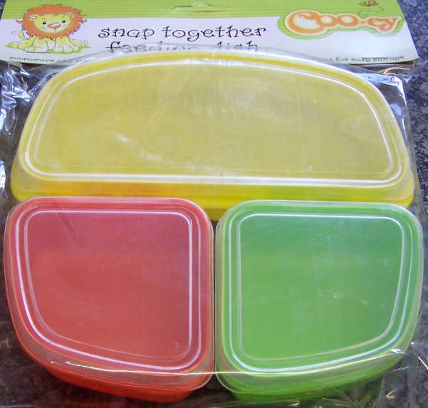 Snap Together 3 Section Feeding Dish >>>REAL-DEAL<<<