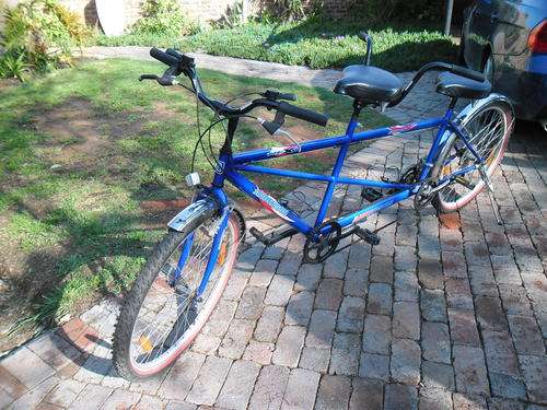 Tandem bicycle