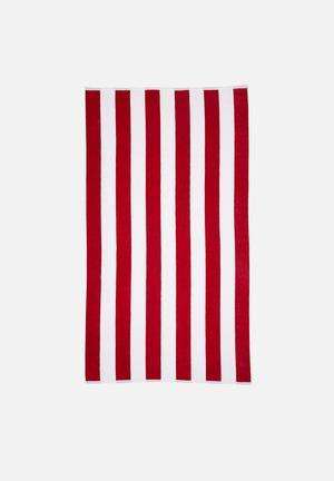 Velour beach towel 90x160 cm - R 170 ea