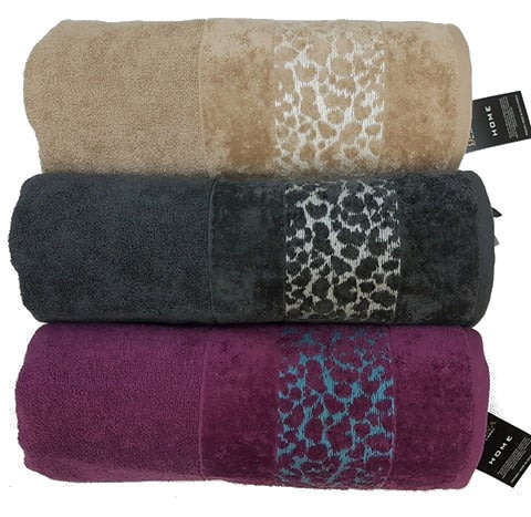 Glodina Leopard Bath Sheets