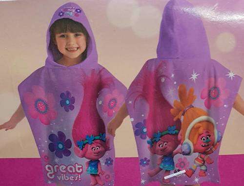 Kiddies Character Ponchos