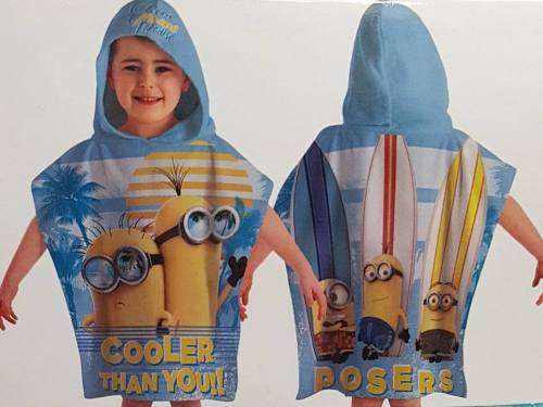 Kiddies Character Ponchos