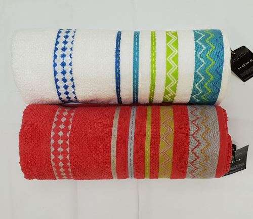 Glodina Zig Zag Bath Sheet  R125ea 90x150cm