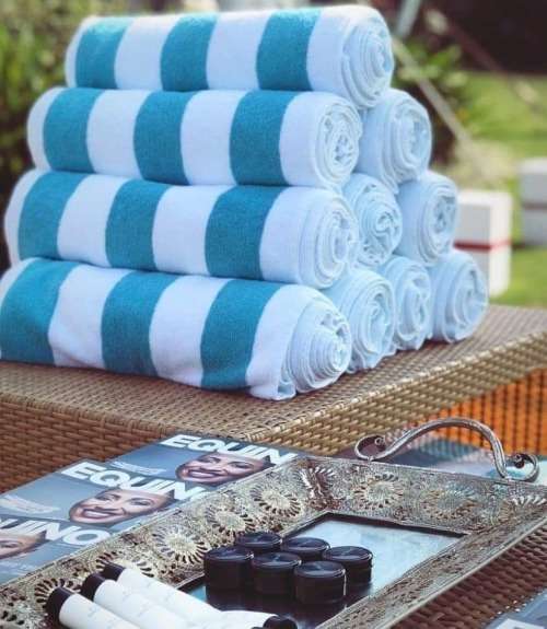 Luxury Hotel Pool Towel