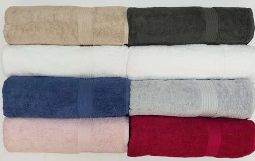 Glodina Luxury Bath sheets Extra Length  85x170 cm  R199 ea -570gsm