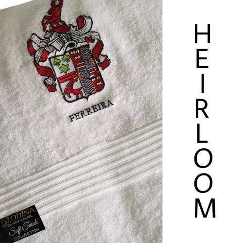 Ferreira Crest Embroidery Towel 70x130cm - R179