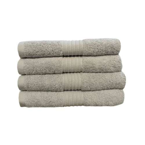 Glodina Luxury soft touch  50x90 cm - Silver grey set of 4 hand towels R199.99