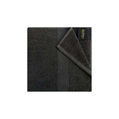 Glodina soft touch bath sheet 90x160cm - charcoal grey