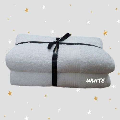 Huge Deal - set of 2 Glodina bath towels 70x130cm