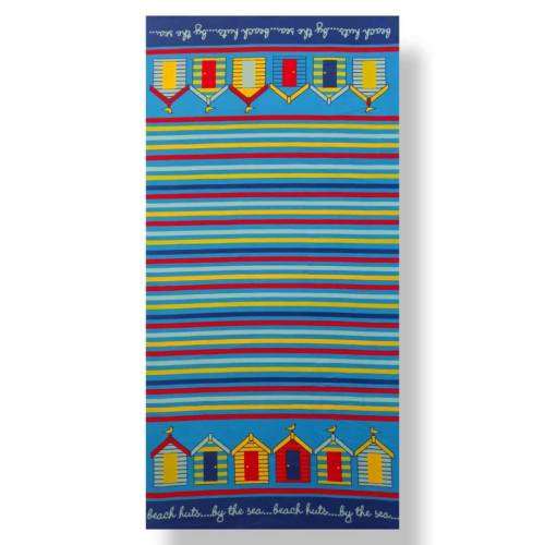 Printed microfibre beach towel  Size 70x150cm