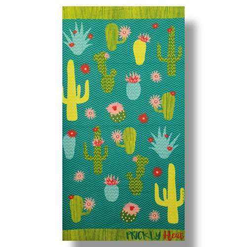 Printed microfibre beach towel  Size 70x150cm