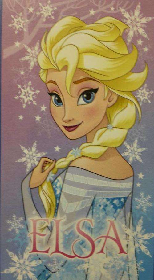 Elsa beach towel