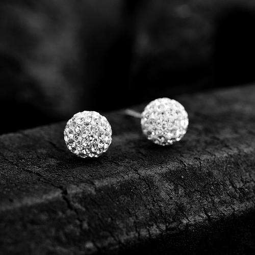 SHAMBALLA STUD EARRINGS, AUSTRIAN CRYSTAL