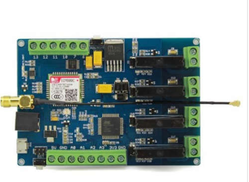 Arduino Leonardo ATMEGA 32u4 with Built in SIM800 GSM Module and Relays