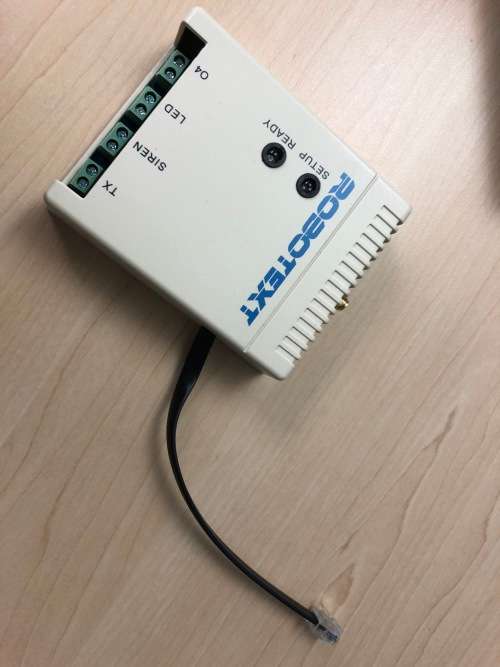 RoboText SMS for Roboguard Outdoor Beams