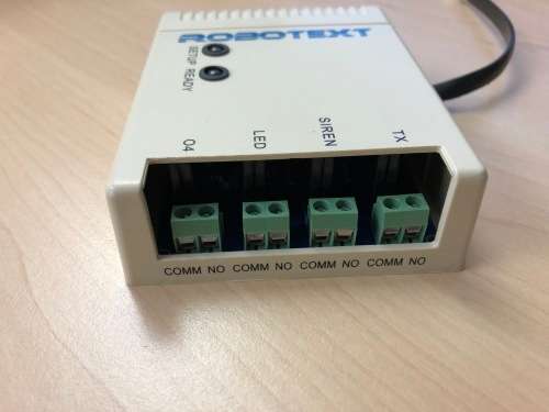 RoboText SMS for Roboguard Outdoor Beams