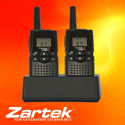 Zartek Super Twinpack COM8 2way Radio