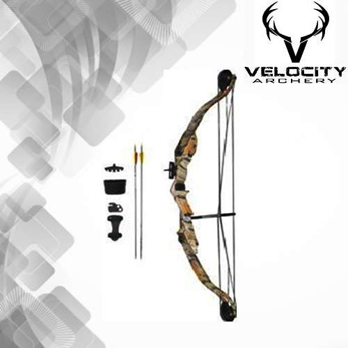 Velocity Youth Compound Camo Bow Kit
