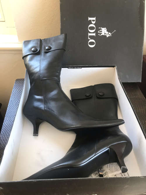 LADIES POLO BOOTS, BRAND NEW, SIZE 7