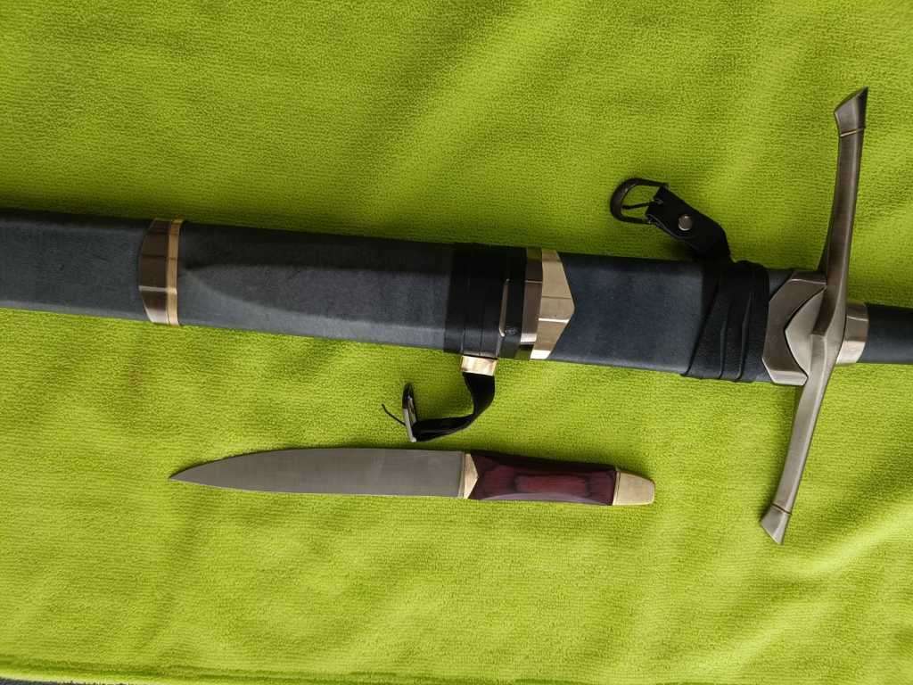 Aragon Strider Sword, Scabbard & knife