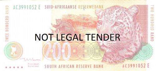 R200 note - Tito Mboweni