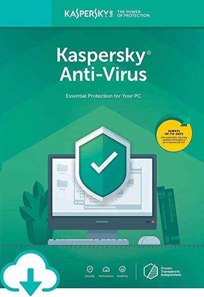 Kaspersky Antivirus  2020 1 PC 1 Year License Key