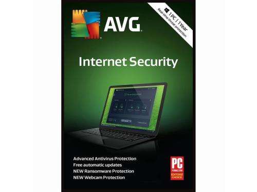 AVG INTERNET SECURITY 2020 1 DEVICE 1 YEAR PC - FOR WINDOWS