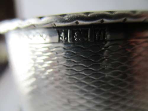 SOLID Sterling Silver-Servitte Ring Hall mark Birmingham 1957