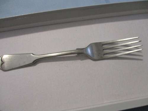 Vintage BP fork Britania  [ Silver BP Fork ]