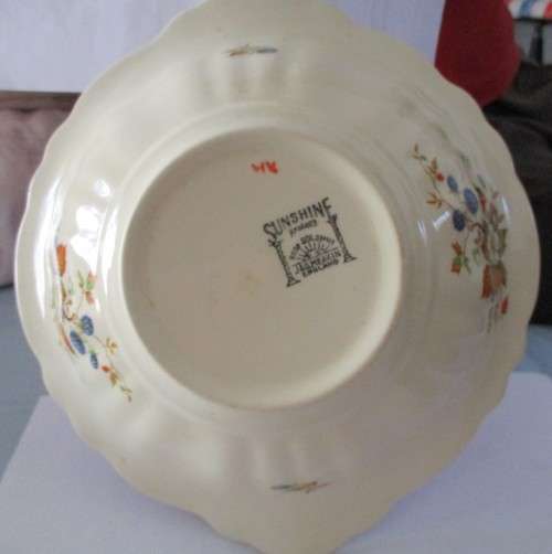 Beautiful Vintage J & G Meakin England Serving Bowl