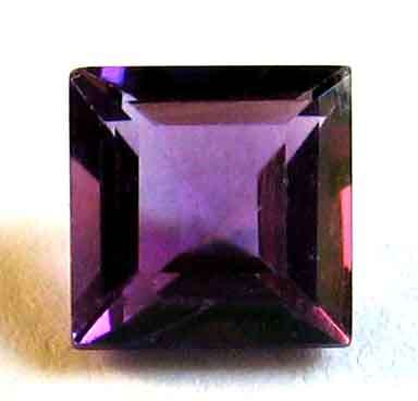 7.00 x 7.00 mm Princess cut Amethyst 1.46 ct.