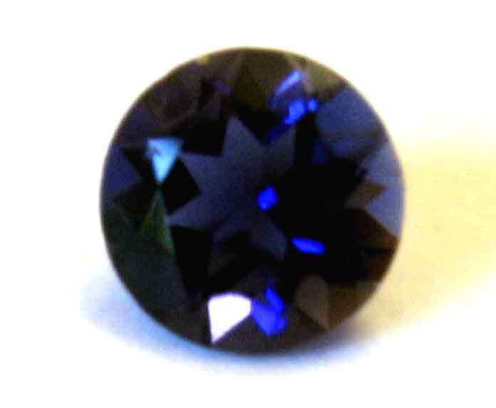 6.20 mm Round cut Iolite 0.68 ct.