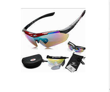 OUTDOOR SPORTING GLASSES - 5 INTERCHANGEABLE LENSES