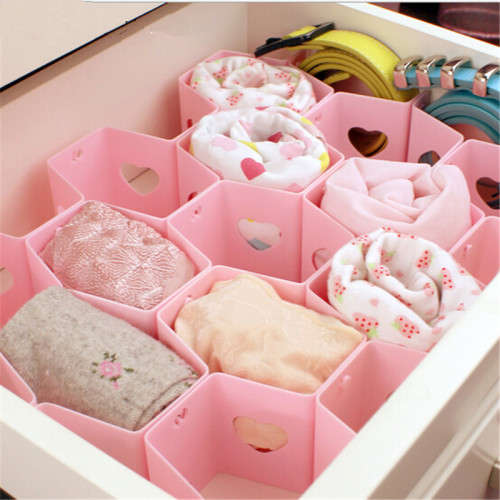 Household Honeycomb Drawer Organizer and Divider Pack of 8