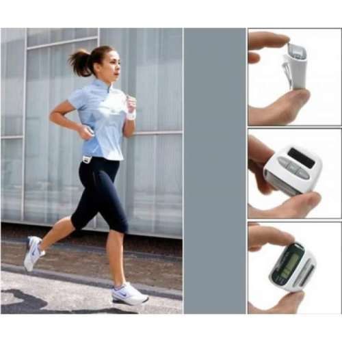 Solar LCD Display Multifunctional Pedometer can measure your steps, distance and calories you burn