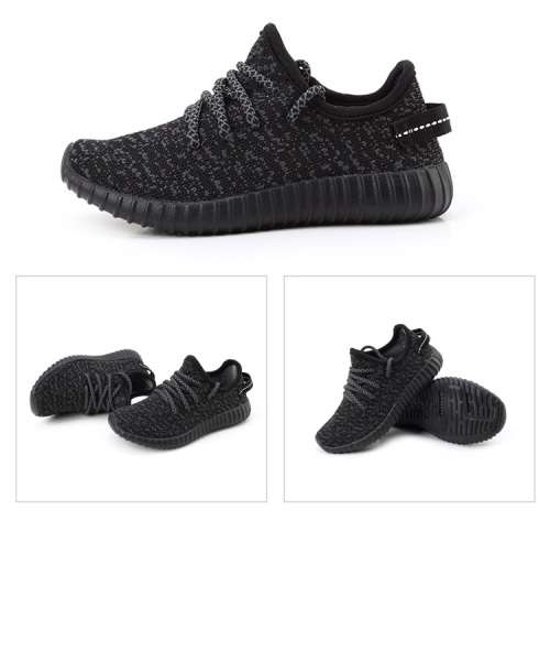 Fashion Yeezy Styled Shoes - Black