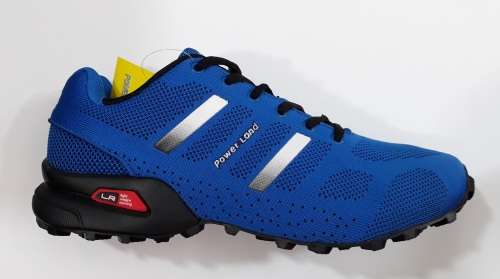 Powerland Mens Trainers Blue - Size 6 7 8 9
