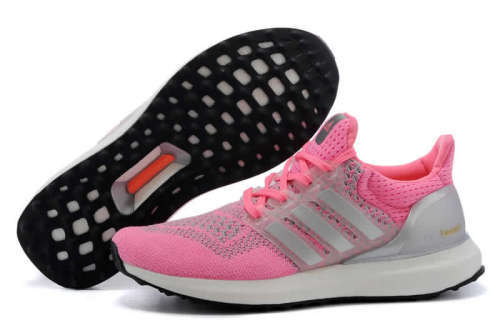 Adidas Ultra Boost Womens Running Shoes Pink - 5