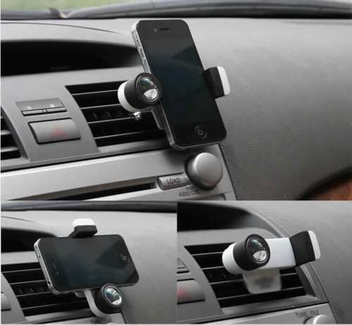Adjustable Phone Mount for Mobile Phone - Black