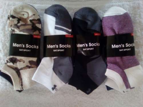 12 Pair Fun Mens Socks