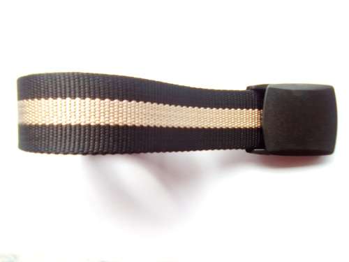 High Quality Automatic Buckle Nylon Belt - Black