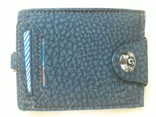 New Men's Bifold Wallet With Magnetic Buckle