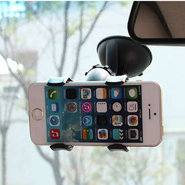 Universal Rotating 360° Car Windscreen Suction Mount Stand