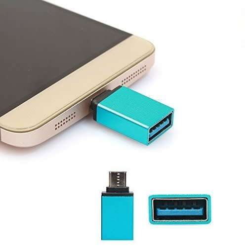 Micro USB Type C Adapter USB C to Micro USB Convert Connector for Macbook Pro, Samsung Galaxy S8 Plu