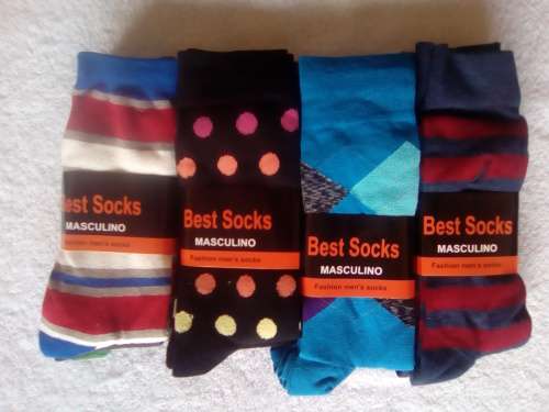 12 - Pairs Men's  Super Soft Combed Cotton Socks