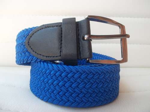 Braided Elastic Fabric Woven Stretch Belt