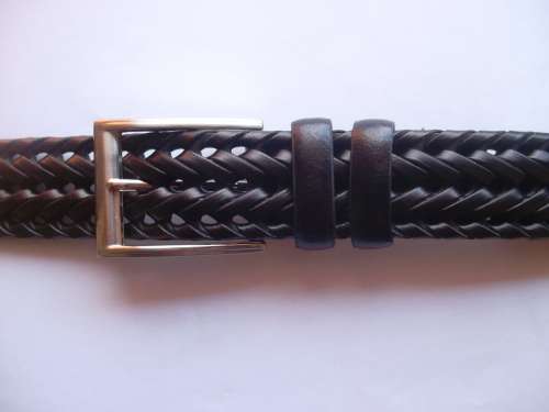 Men's PU Leather Belt Black