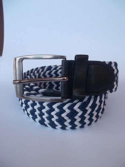 Braided Elastic Fabric Woven Stretch Belt