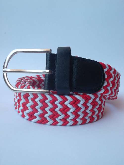 Braided Elastic Fabric Woven Stretch Belt