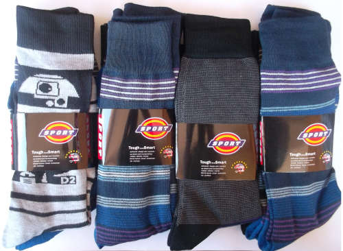 12 Pair - Comfortable Cotton Socks